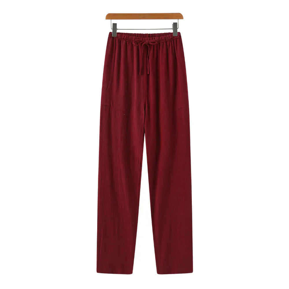 TheHigh™ | Linen Slim Fit Trousers