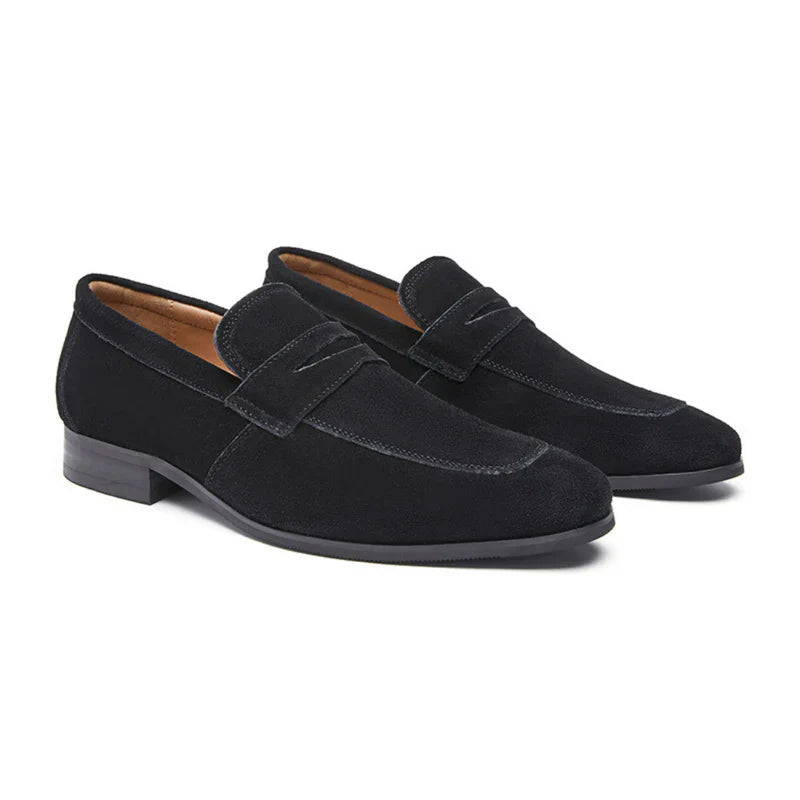 TheHigh™ | Suede Penny Loafers