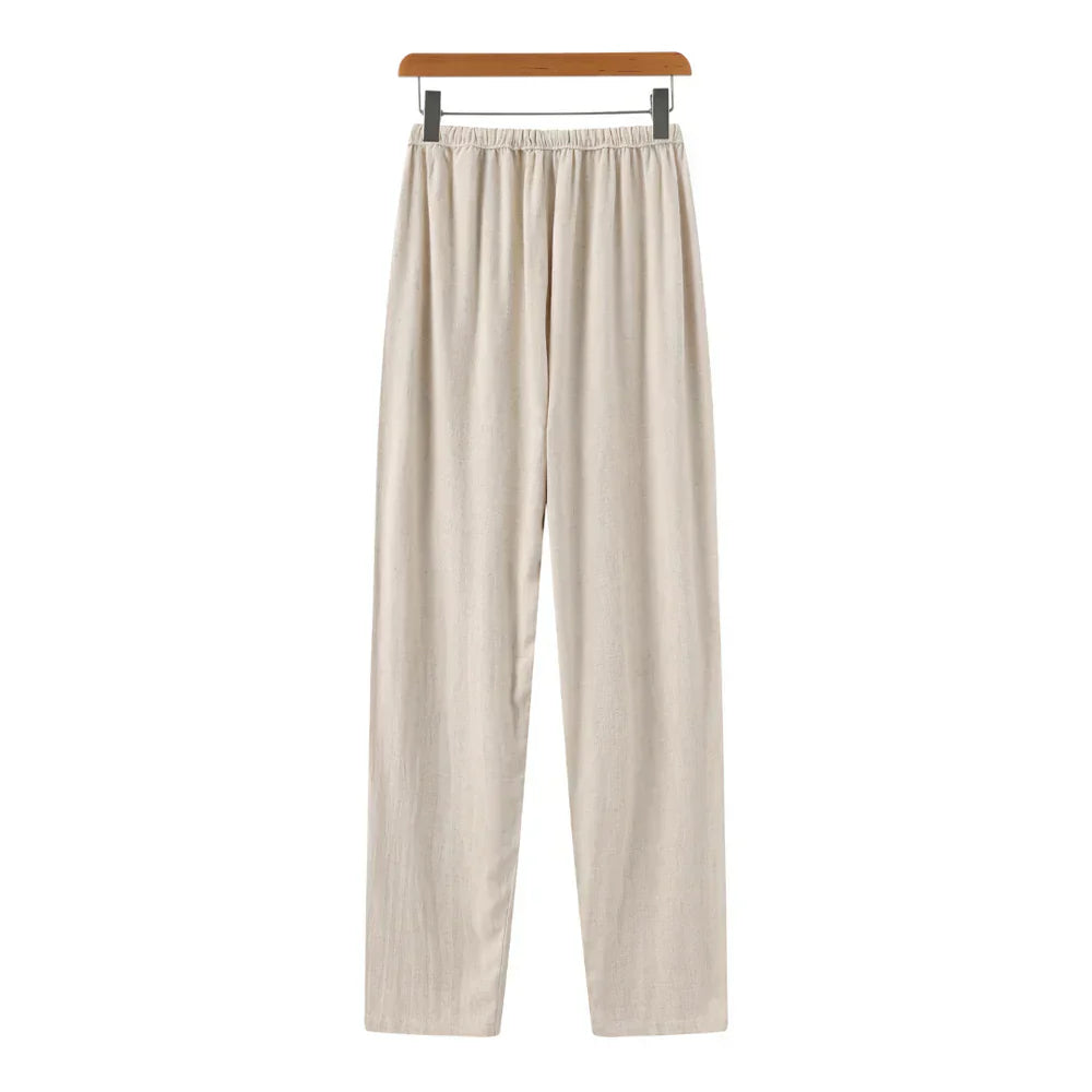 TheHigh™ | Linen Slim Fit Trousers