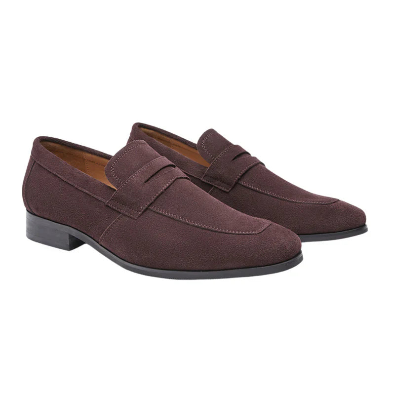 TheHigh™ | Suede Penny Loafers