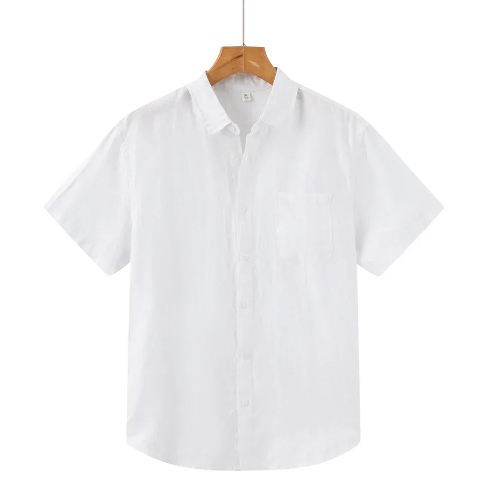 TheHigh™ | Linen shirt short sleeve