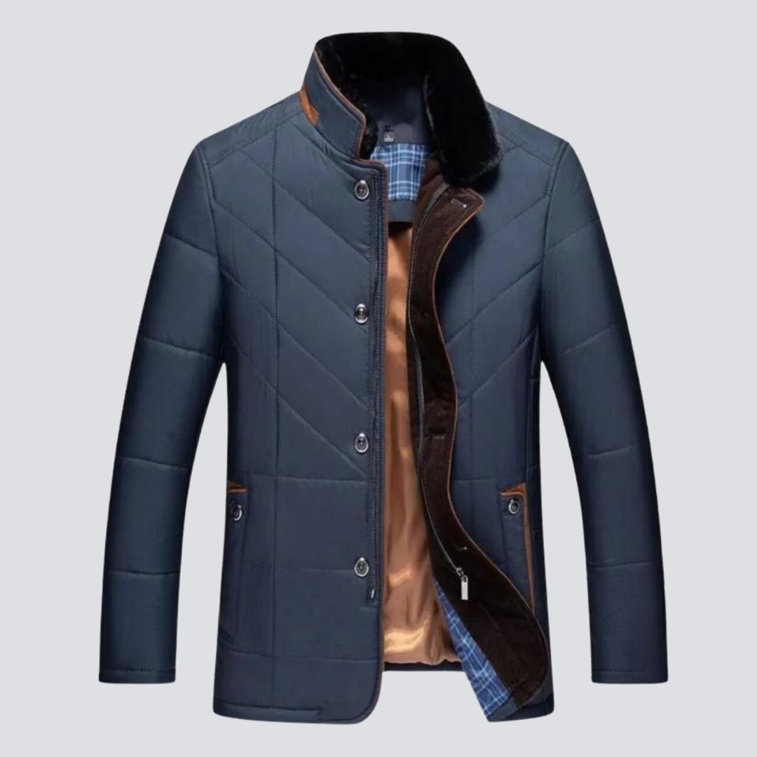 TheHigh™ | Men's Winter Jacket with Stand-Up Collar