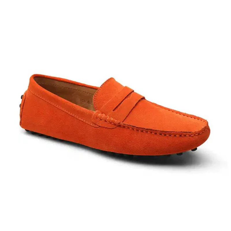 TheHigh™ | Suede Driver Loafers