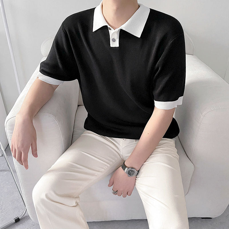 TheHigh™ | Men's loose-sleeved polo shirt