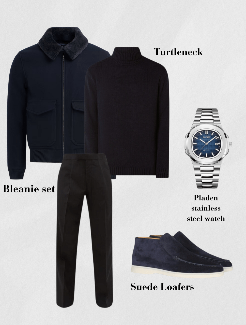 Classic Wealth - Dark blue set