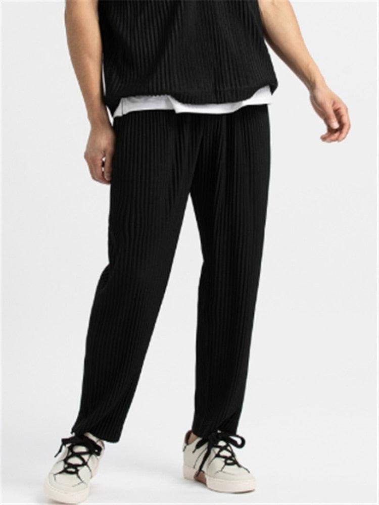 TheHigh™ | Ribbed cotton trousers