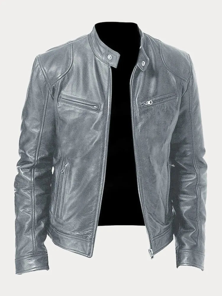 TheHigh™ | Casual leather jacket