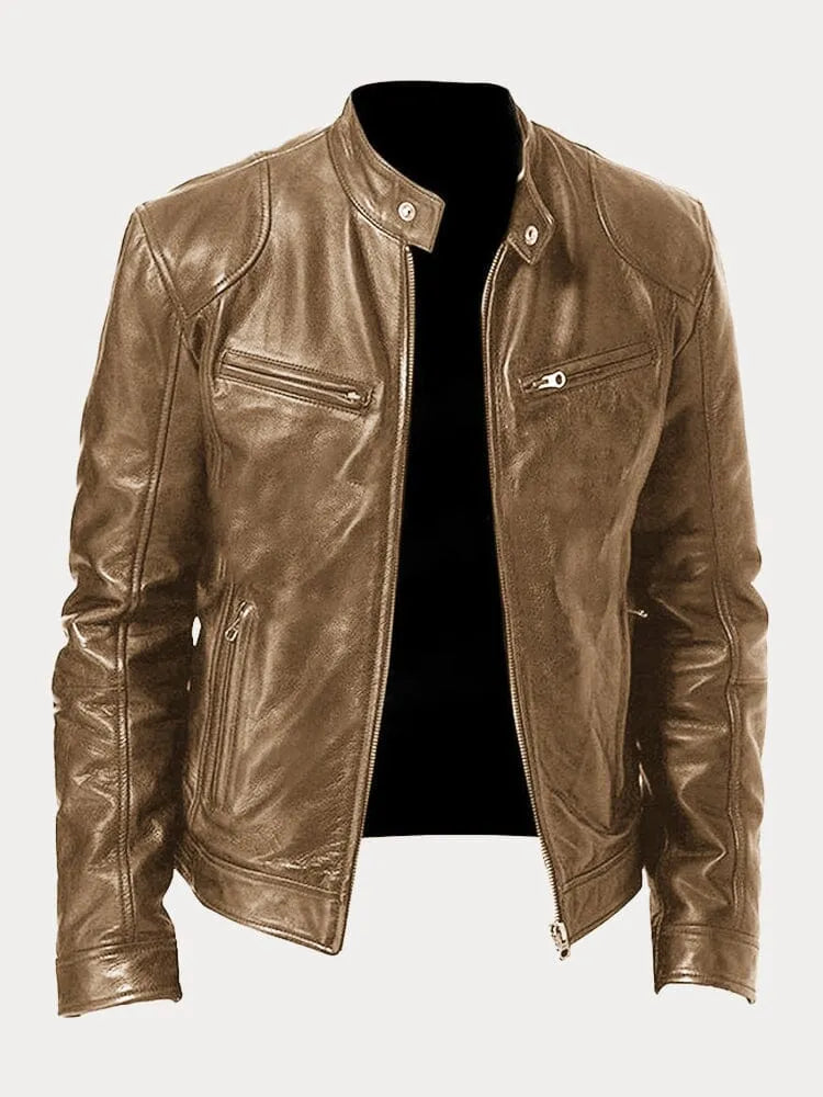 TheHigh™ | Casual leather jacket