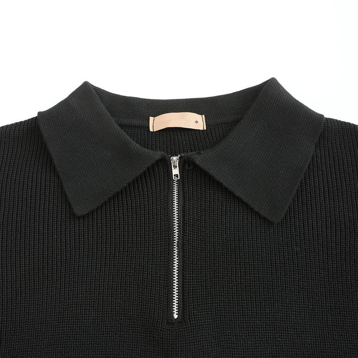 TheHigh™ | Cesare Half Zip Sweater