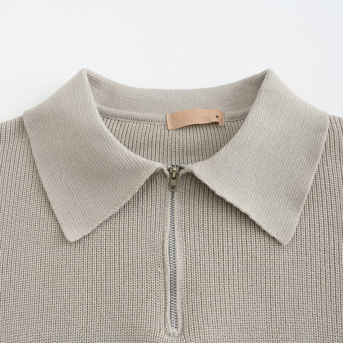 TheHigh™ | Cesare Half Zip Sweater