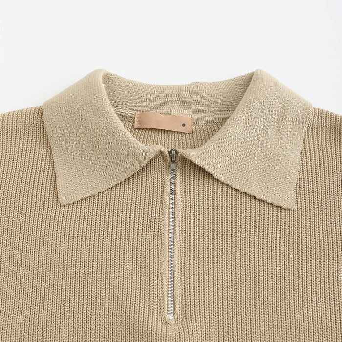 TheHigh™ | Cesare Half Zip Sweater